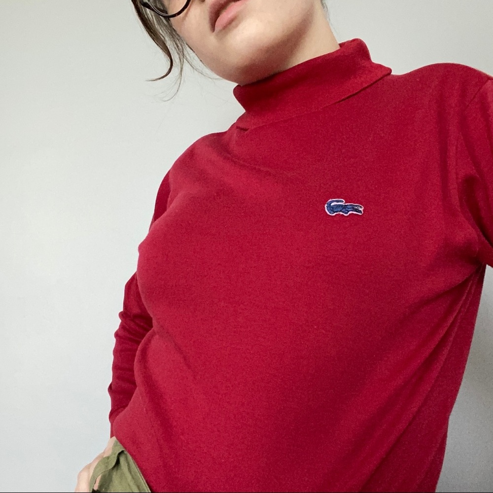 VINTAGE LACOSTE 1960S TURTLENECK
